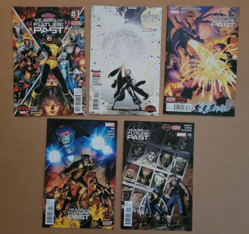 Years of Future Past 1-5 Complete 2015 Secret Wars High-Grade Marvel Lot of 5 - Picture 1 of 2