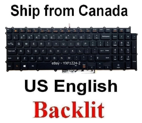 Keyboard for LG 17Z90N - US English