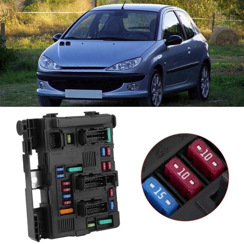 Automotive Fuses Box 9650618480 9643537880 for 206 207 307 406 C2 C5