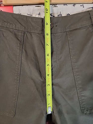 The North Face Ridgeside Capri Taupe Green Size 8 C96 - Picture 6 of 11