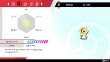 Meltan Pokemon Sword and Shield 6IV The Crown Tundra