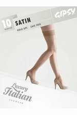 Gipsy Satin Luxury Lace Hold Ups Lace Top 1470