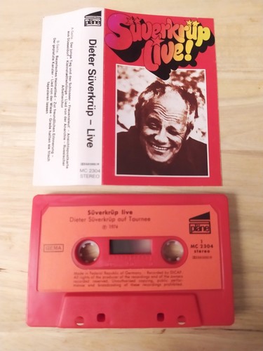 Dieter Süverkrüp, Live, Pläne, Kassette, MC, Cassette - Picture 2 of 3