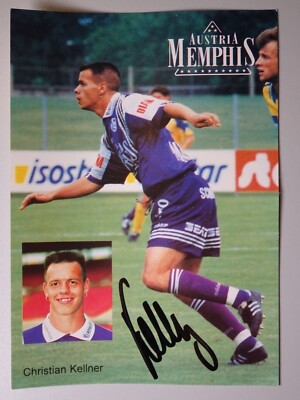 Christian Kellner Autograph | Austria Memphis