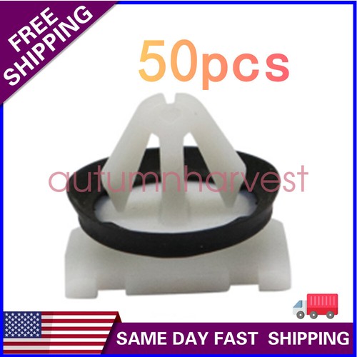 50pcs Rocker Panel Moulding Clips Fender Repair Clamp For Buick ...