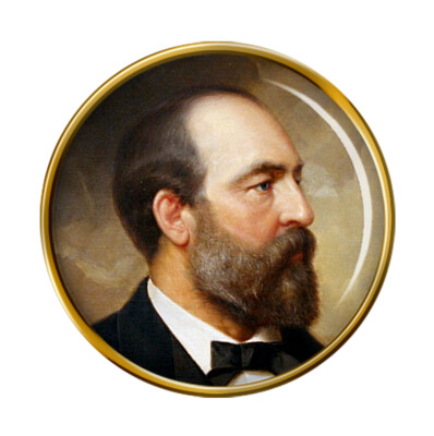Präsident James Garfield Anstecker Abzeichen
