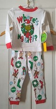 GRINCH KIDS WHERE'S MY GIFT SLEEP SET, SIZE 3T