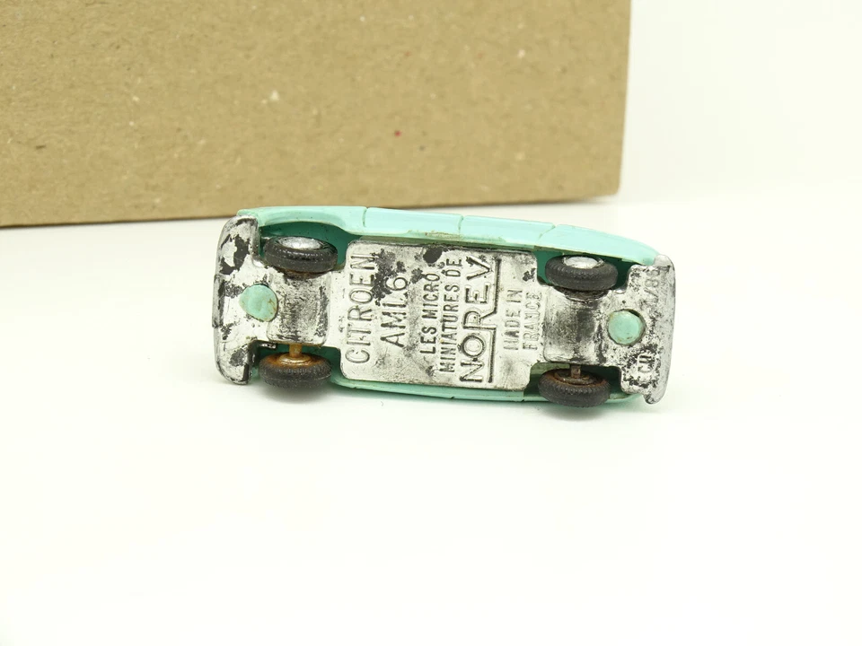 Norev Micro Miniatures 1/86 HO - Citroen Ami 6 Turchese - Immagine 3 di 3
