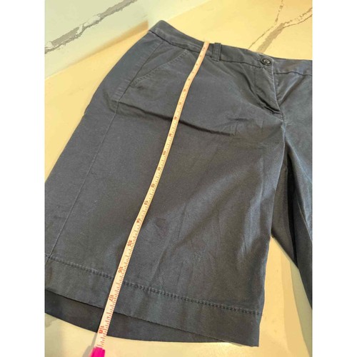 J. Crew Bermuda Shorts Women's Size 4 Navy - Picture 6 of 8