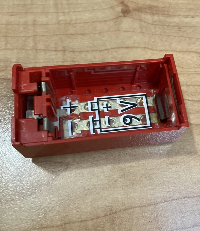 Lego vintage light and sound 4760c01 Red Electric 9V Battery Box Small Assembly - Bild 3 von 4