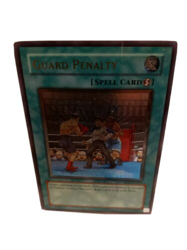 Guard Penalty - EOJ-EN045 Unlimited Enemy Of Justice Ultimate Rare Yugioh New - Picture 1 of 11