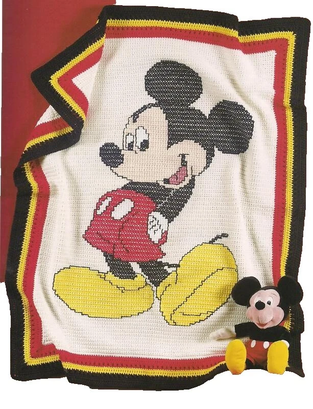 Leisure Arts Personagens: Desenho Animado, TV, Filme Colchas/Mantas Padrões de Crochê e tricô