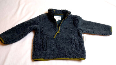Amazon Essentials NWT Soft fuzzy fleece Zip  Jacket Kid s Size 2 T