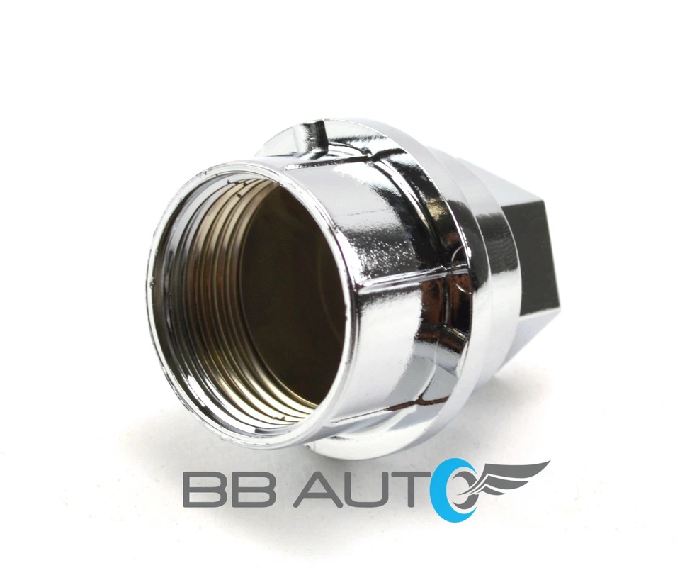 24 NOVAS TAMPAS DE PORCA CROMADAS CHEVY GMC SILVERADO 1500 2500 CAMINHÃO TAMANHO COMPLETO - Imagem 3 de 4