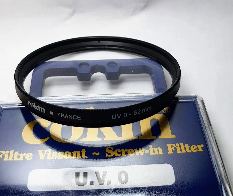 Cokin OEM 62mm Genuine Original UV 0 Lens Filter Digital 62 mm Safety Protector - Image 3 of 4