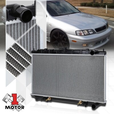 Aluminum Core Radiator OE Replacement for 99-02 infiniti G20 2.0 Auto dpi-2413