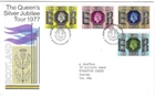 GB Comm/FDC  - Silver Jubilee - Visit of Queen to Scotland - 1977 (ROY129)