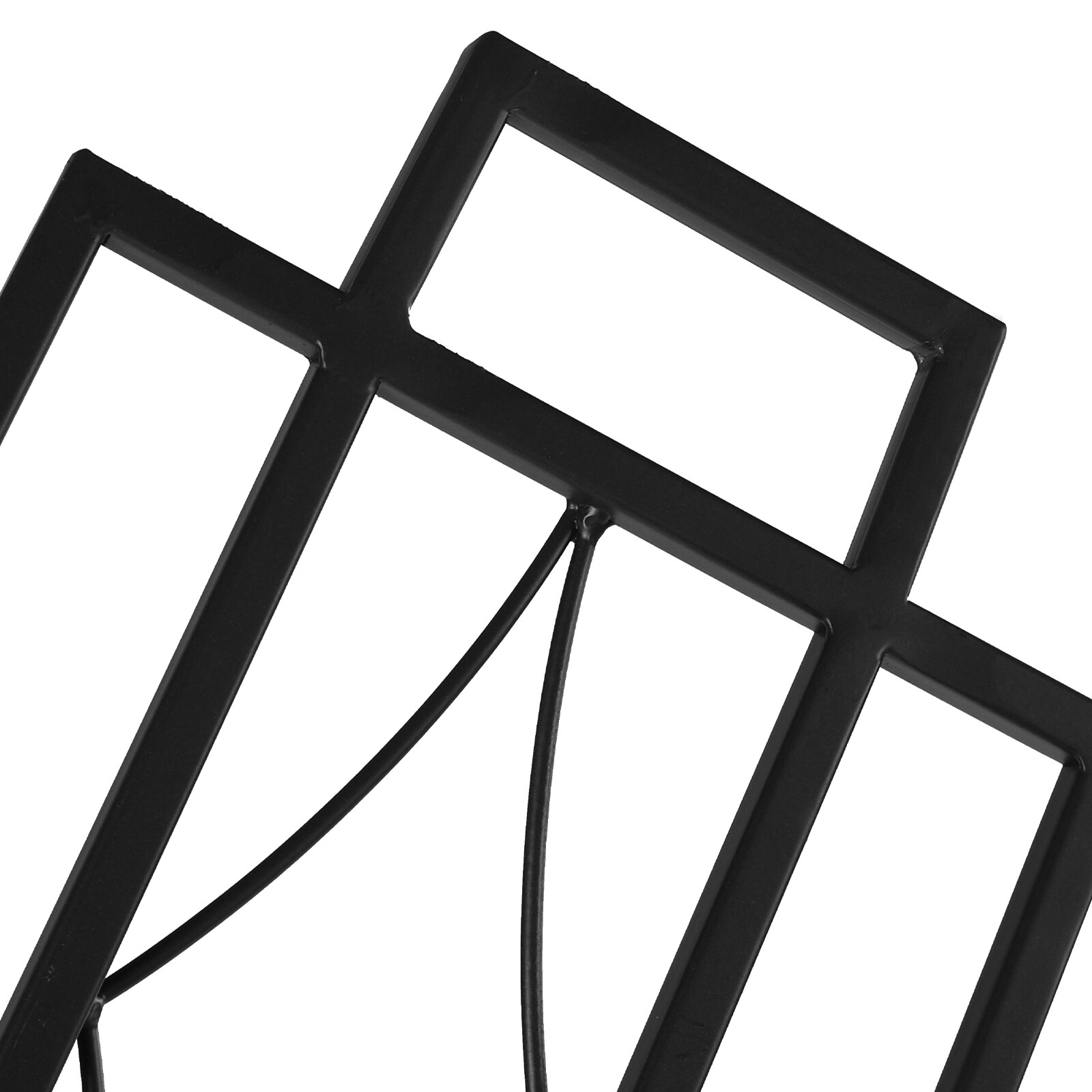 2x Garden Trellis Metal Plant Support Climbing Trellises Frame W