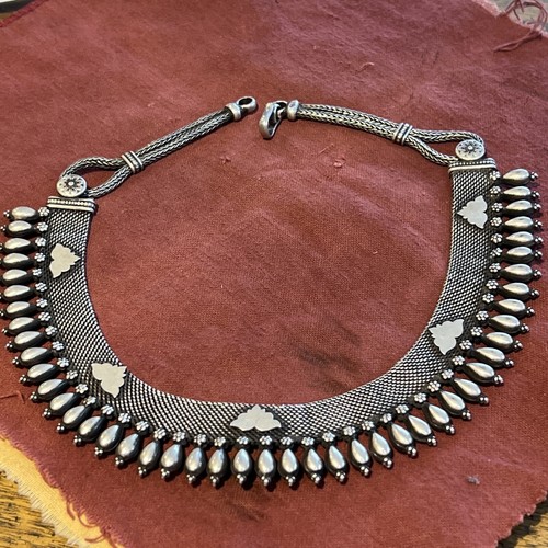 High Quality Silver Necklace Choker Necklace Ethnic Necklace Middle East - Picture 3 of 11