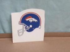 rare NFL football Vinyl Mini Helmet window car Sticker Decal Denver Broncos N1