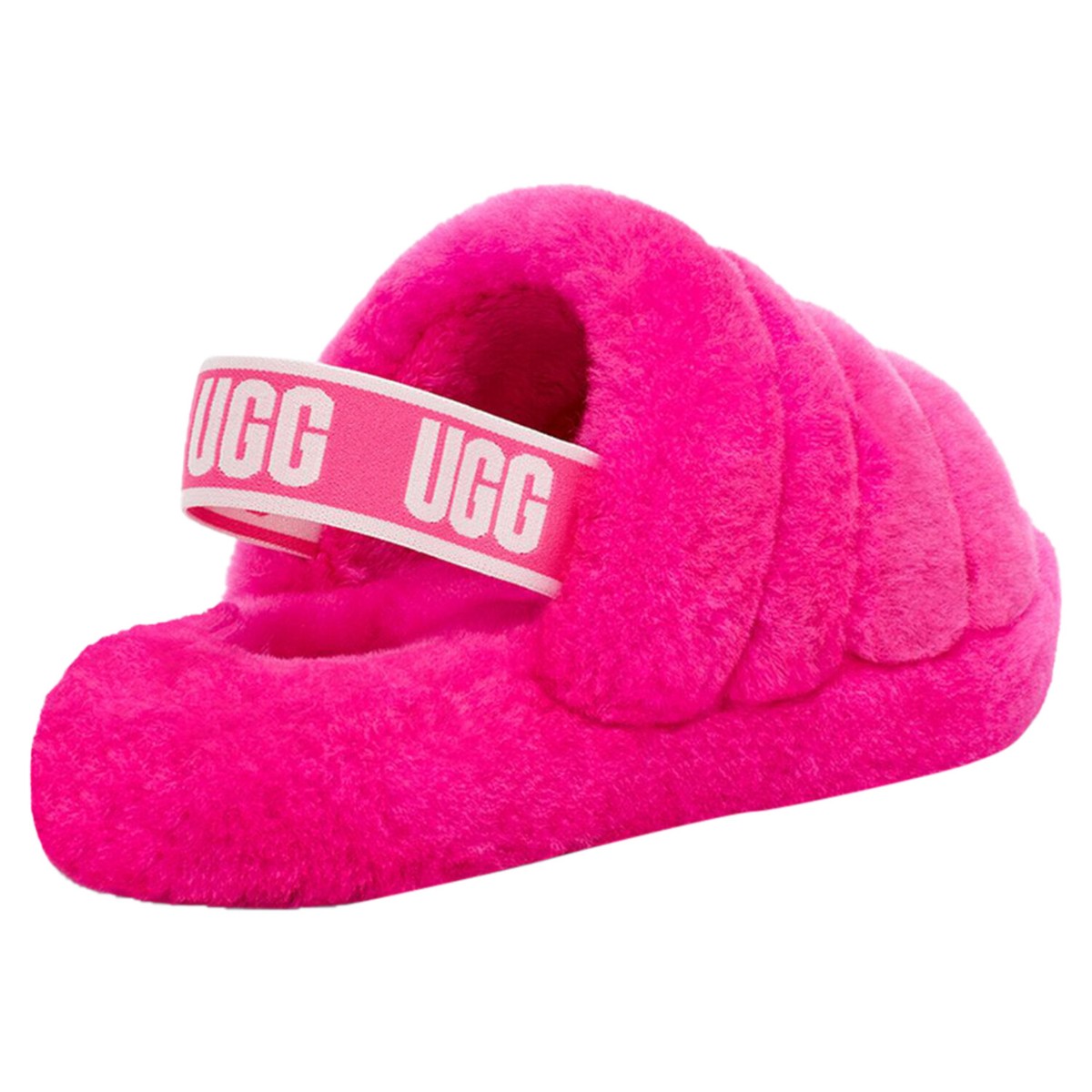 Slingback Slippers Ugg Australia Womens Oh Yeah Slippers Ugg Fluff