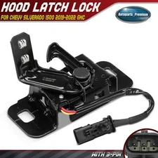 Front Side Hood Latch Lock for Chevy Silverado 1500 2019-2022 GMC Sierra 1500