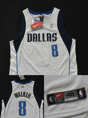 Antoine Walker Dallas Mavericks Nike Jersey Authentic Dri-Fit Mavs NBA Men  48 XL