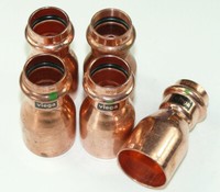 5X Viega Profipress ReduzierstÜCk 35 Mm X 22 Mm Fittinge Pressfitting 296452
