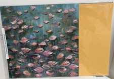 Stampin Up PERENNIAL ESSENCE Cardstock Paper Vellum DSP 12x12 Lot of 2