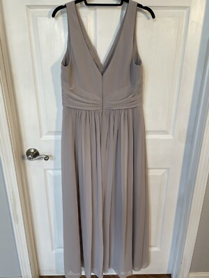 Jenny Packham Bridesmaids Taupe Dress Size 14