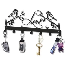 Metal Key Holder Wall Mounted Key Hooks Key Holder for Wall Key Organizer Rack