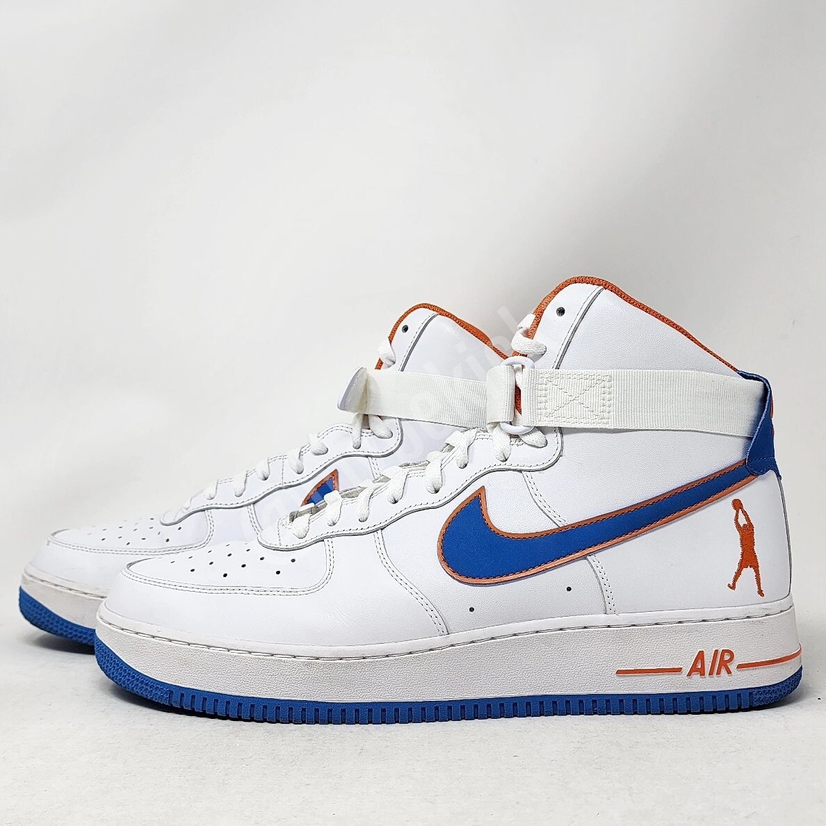 RARE Nike Air Force 1 Rasheed Wallace Knicks PE Sz 13 Player RARE Nike Air Force 1 Rasheed Wallace Knicks PE Sz 13 Player