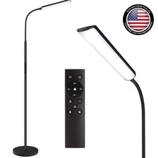 Smart LED Floor Lamp with Remote Touch Control Adjustable Brightness Color