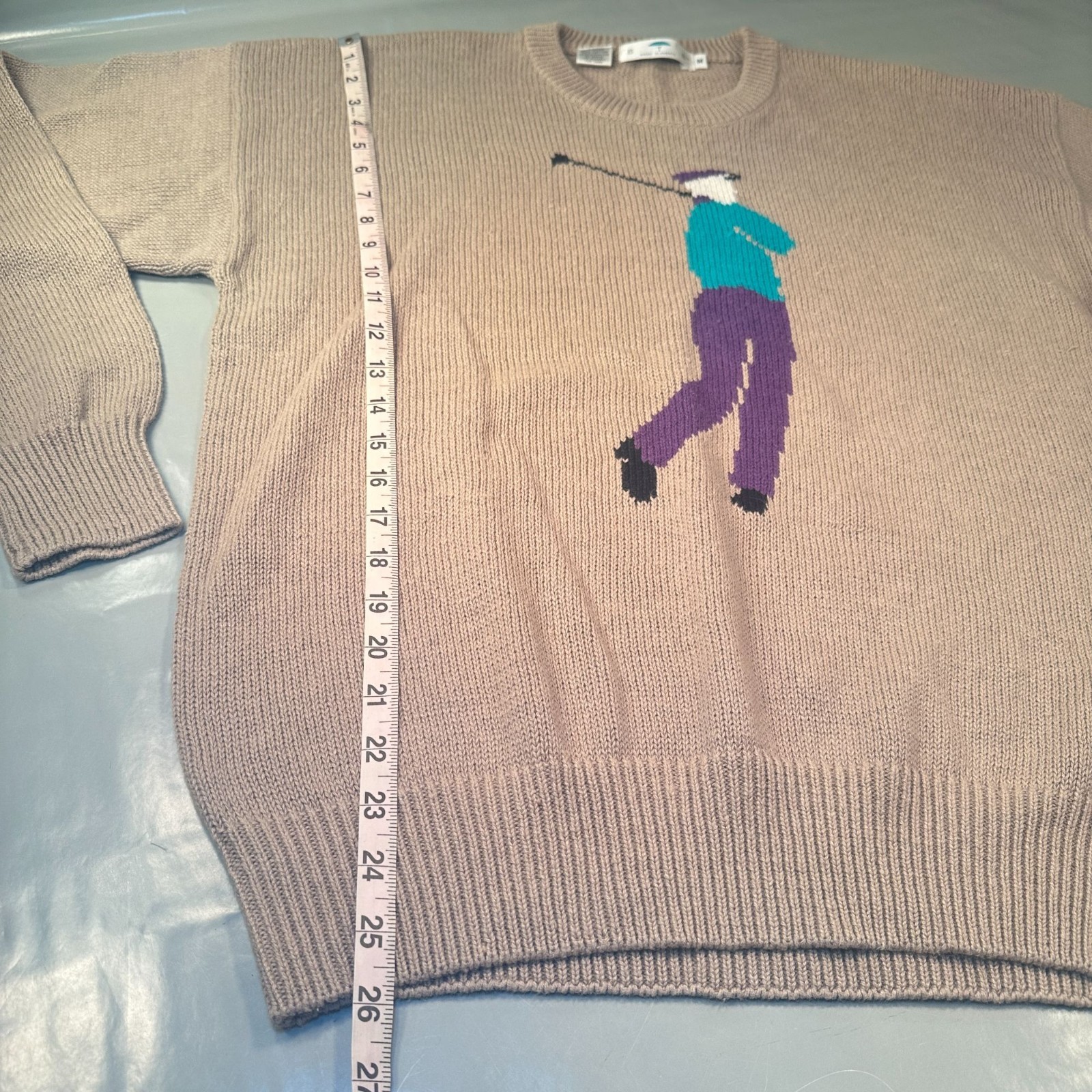 BTB Basic Elements Golf Swing Crewneck Sweater Me… - image 11