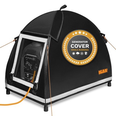 IGAN Small Inverter Generator Tent Cover While Running, Compatible for Honda ...