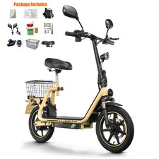 14 Zoll Mit Straßenzulassung 48V TWOFISH Elektro-Roller Mit Sitz …