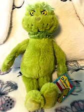 New Aurora How The Grinch Stole Christmas 16" Plush W/ Original Tags Stuffed Toy
