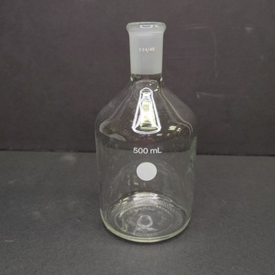 500 mL 24/40 Round Narrow Neck Laboratory Round Glass Made In Germany Corning