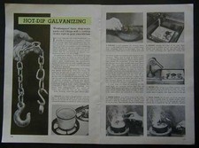 Galvanizing Hot-Dip Small Shop How To Information