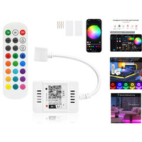 RGB LED Controller Wifi FüR Smart Home, Musiksynchronisation, DC 12-24V