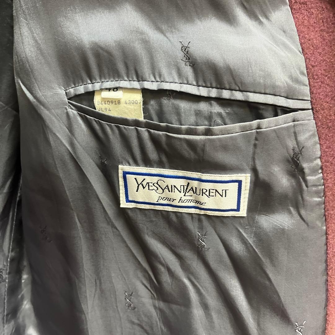 Yves Saint Laurent Cashmere Tailored Jacket 48 thumbnail 7