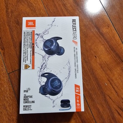 JBL Reflect Aero Wireless Noise Cancelling Earbuds - Blue  JBLREFLECTAEROUAM