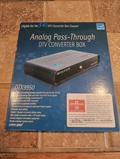 Digital Stream DTX 9950 Digital Analog Pass-Through DTV Converter Box & Remote
