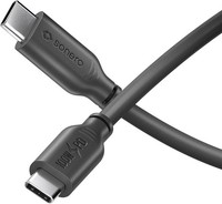 USB-C Auf USB-C Ladekabel 100W Pd Schnellladekabel Schwarz 1,5M