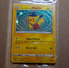 Pokémon TCG Special Delivery Pikachu Promo SWSH074 on eBay