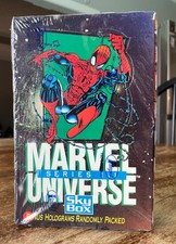 1992 Marvel Universe Series 3 Skybox FACTORY SEALED Spider-man Iron man Wolverin