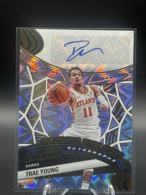 2025 Panini Revolution Around The Rim Auto /49 SSP Trae Young