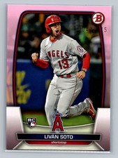 2023 Bowman Livan Soto Pink #/175 Rookie #46