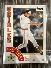 2019 Topps - 1984 Topps All-Stars Cal Ripken #84AS-CR 150th Anniversary 150/150
