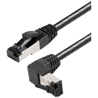 Maxtrack TI49-3L Network Cable RJ45 Cat 8.1 S/FTP 3M Black Ammonia Heavy Duty